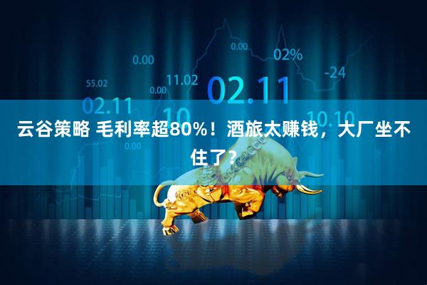 云谷策略 毛利率超80%！酒旅太赚钱，大厂坐不住了？